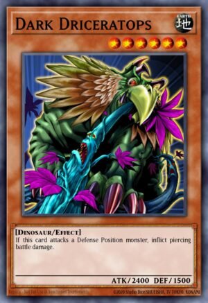 Dark Driceratops - Invasion of Chaos (Rare)