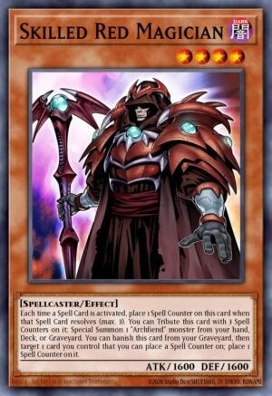 Skilled Red Magician - Dimension of Chaos (Rare)