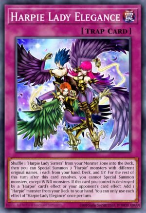 Harpie Lady Elegance - Legendary Duelists: Sisters of the Rose (Rare)