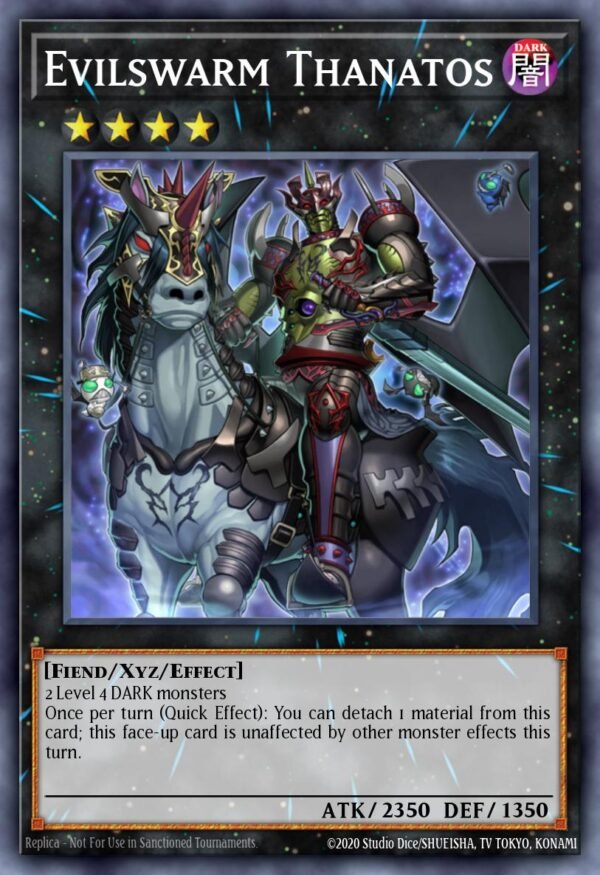 Evilswarm Thanatos - Legendary Hero Decks (Common)