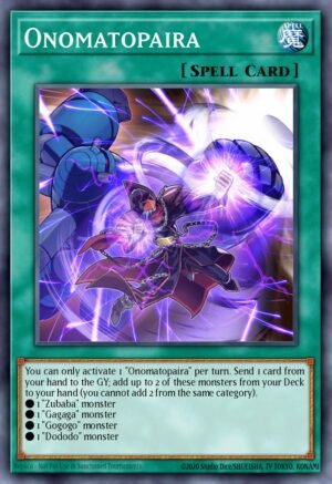 Onomatopaira - Legendary Duelists: Magical Hero (Common)