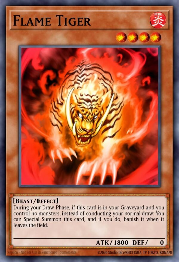 Flame Tiger - Battle Pack 2: War of the Giants (Mosaic Rare)