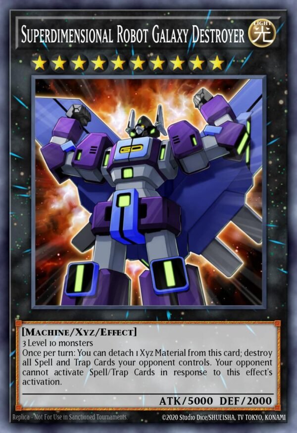 Superdimensional Robot Galaxy Destroyer - Crossover Breakers (Rare)