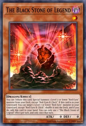 The Black Stone of Legend - Legendary Duelists: Season 1 (Common)