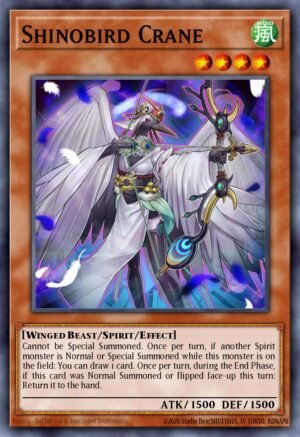 Shinobird Crane - Raging Tempest (Common)