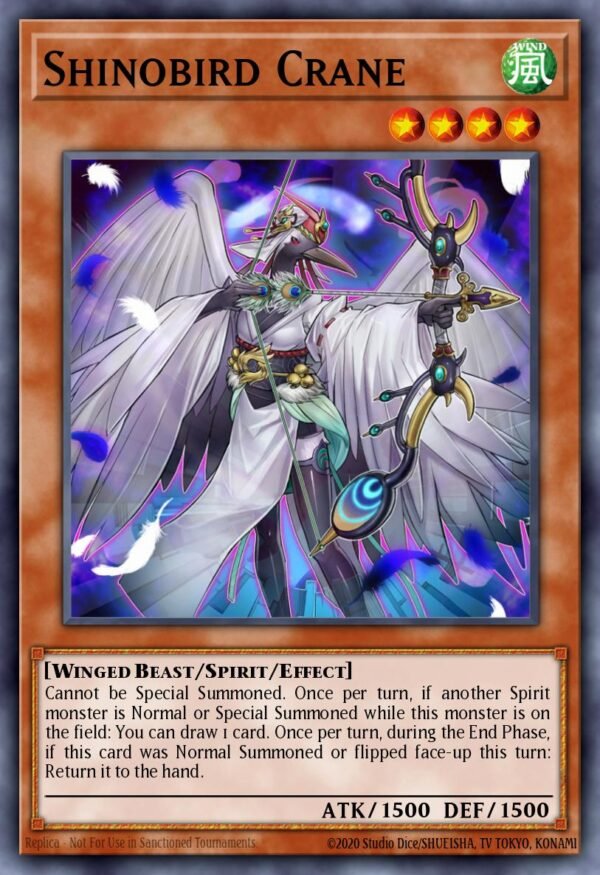 Shinobird Crane - Raging Tempest (Common)