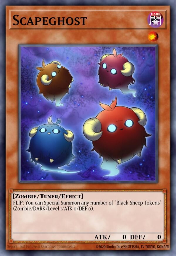 67284107-1.jpg Scapeghost - Egyptian God Deck: Slifer the Sky Dragon (Common)