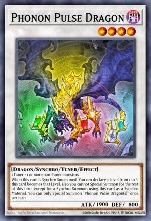 Phonon Pulse Dragon - OTS Tournament Pack 16 (Super Rare)
