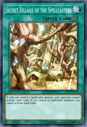 Secret Village of the Spellcasters - Quarter Century Bonanza (Platinum Secret Rare)