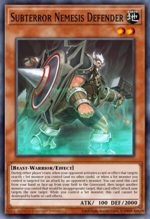 Subterror Nemesis Defender - Raging Tempest (Rare)
