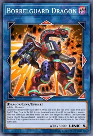 Borrelguard Dragon - Battles of Legend: Relentless Revenge (Secret Rare)