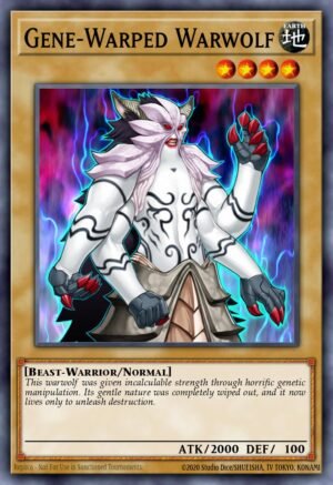 Gene-Warped Warwolf - Battle Pack 2: War of the Giants (Mosaic Rare)