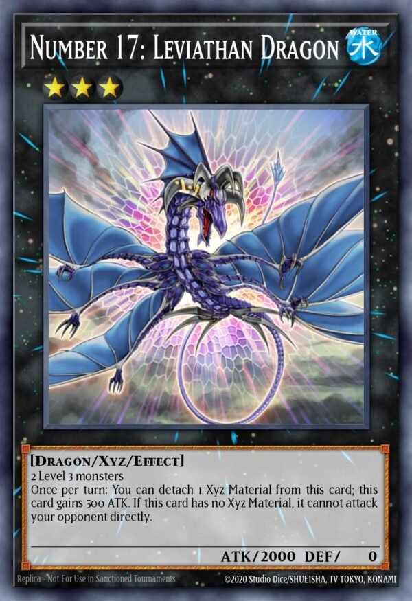 Number 17: Leviathan Dragon - Generation Force (Ghost Rare)