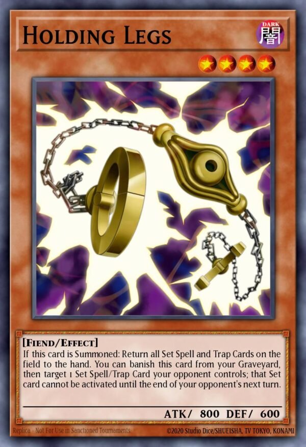 Holding Legs - Legendary Duelists: Rage of Ra (Common)