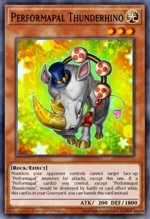 Performapal Thunderhino - Crossed Souls (Common)