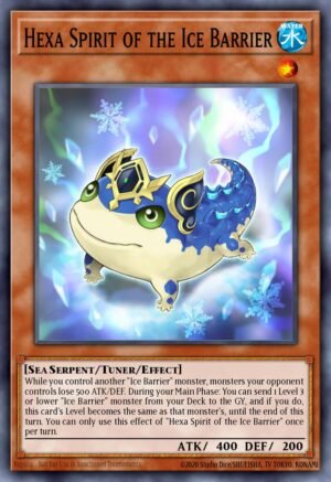 Hexa Spirit of the Ice Barrier - Structure Deck: Freezing Chains (Common)