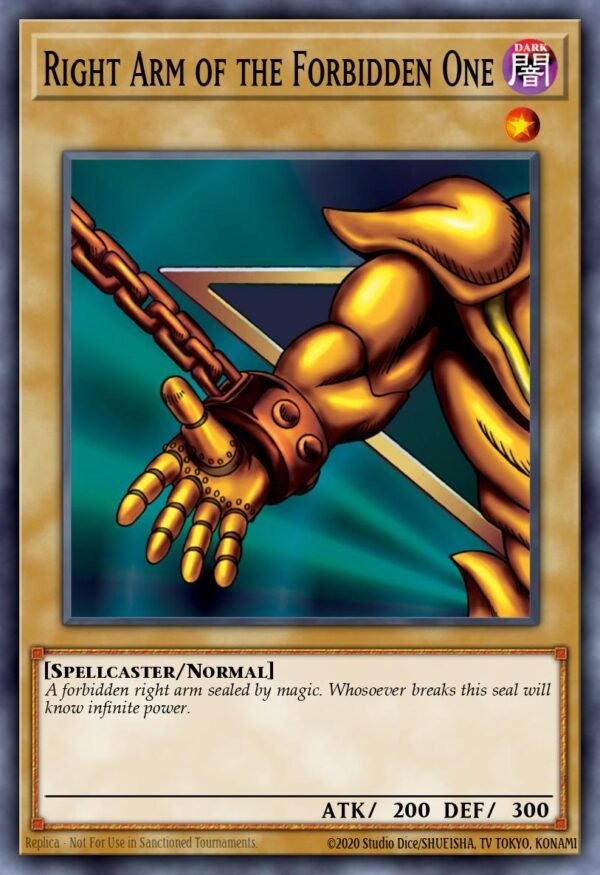 70903634-12.jpg Right Arm of the Forbidden One - The Lost Art Promotion (series) (Common)