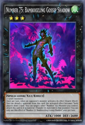 Number 75: Bamboozling Gossip Shadow - Battles of Legend: Chapter 1 (Common)