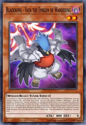 Blackwing - Vata the Emblem of Wandering - Darkwing Blast (Super Rare)