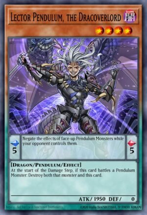 Lector Pendulum, the Dracoverlord - Shining Victories (Ultra Rare)