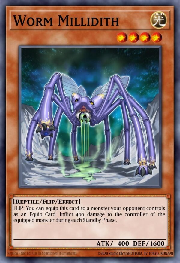 Worm Millidith - Duel Terminal 2 (Duel Terminal Normal Parallel Rare)