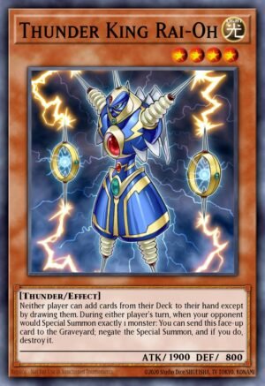 Thunder King Rai-Oh - Quarter Century Bonanza (Platinum Secret Rare)