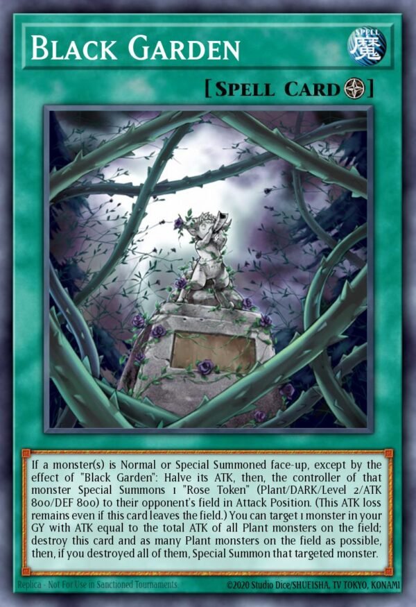 Black Garden - Legendary Duelists: Sisters of the Rose (Common)