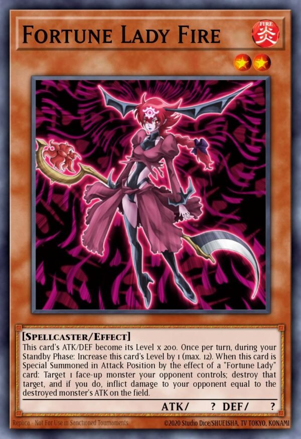 Fortune Lady Fire - OTS Tournament Pack 11 (Common)