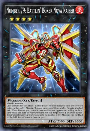 Number 79: Battlin' Boxer Nova Kaiser - World Superstars (Super Rare)
