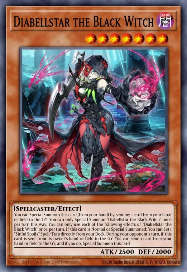 Diabellstar the Black Witch - OTS Tournament Pack 26 (Ultimate Rare)