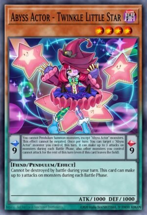 Abyss Actor - Twinkle Little Star - Rise of the Duelist (Common)