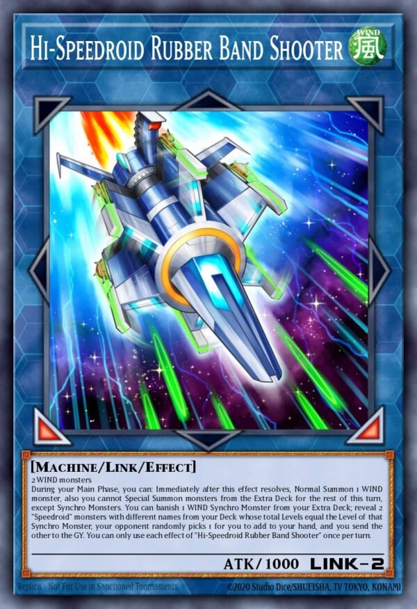 Hi-Speedroid Rubber Band Shooter - Battles of Legend: Hero's Revenge (Secret Rare)