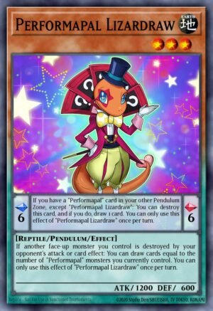 Performapal Lizardraw - Crossed Souls (Common)