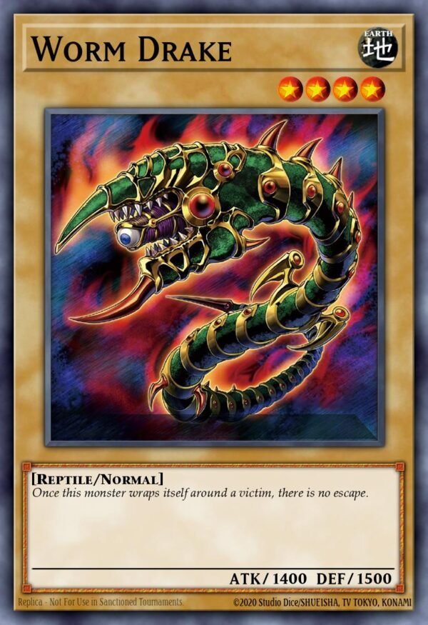 73216412-4.jpg Worm Drake - Speed Duel: Streets of Battle City (Common)