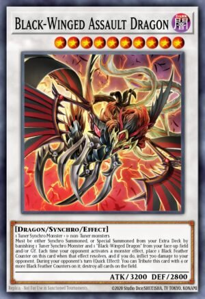 Black-Winged Assault Dragon - Darkwing Blast (Ultra Rare)