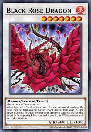 Black Rose Dragon - Legendary Duelists: Sisters of the Rose (Common)