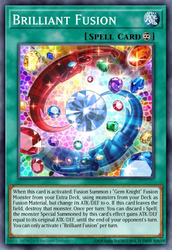 Brilliant Fusion - Battles of Legend: Relentless Revenge (Secret Rare)