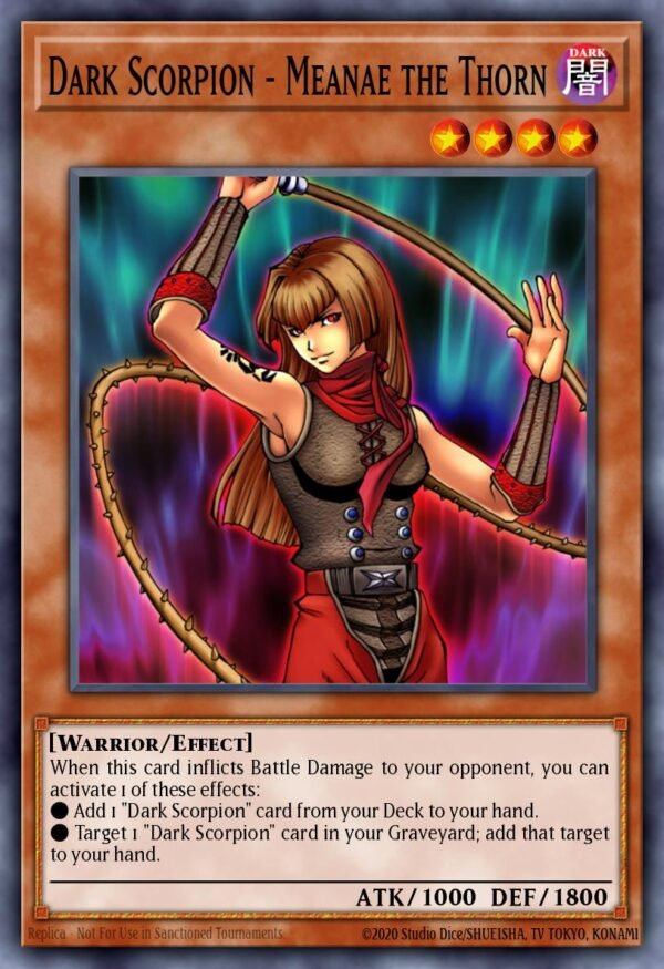 Dark Scorpion - Meanae the Thorn - Speed Duel: Streets of Battle City (Common)
