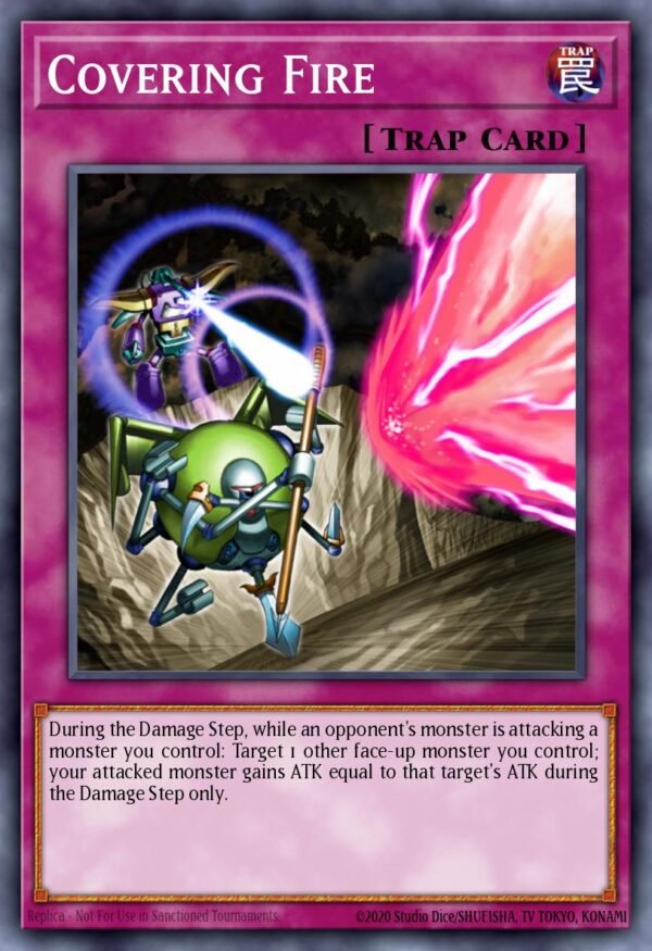 Covering Fire - Structure Deck: Machine Re-Volt (Common)