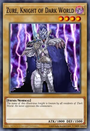 Zure, Knight of Dark World - Gates of the Underworld Structure Deck (Common)