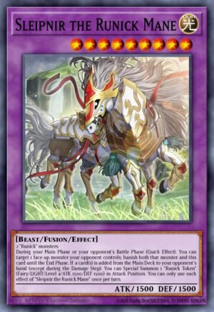 Sleipnir the Runick Mane - Duelist Nexus (Quarter Century Secret Rare)