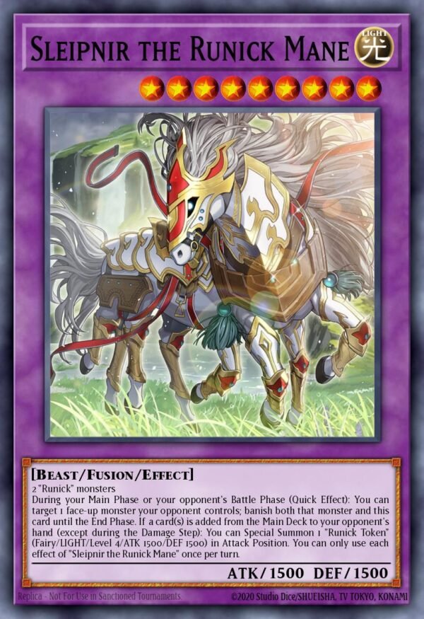 Sleipnir the Runick Mane - Duelist Nexus (Secret Rare)