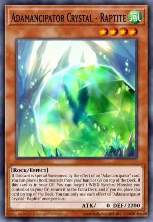 Adamancipator Crystal - Raptite - 2021 Tin of Ancient Battles (Common)