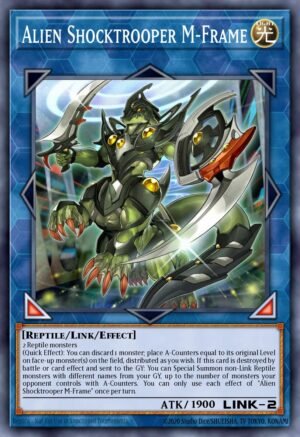 Alien Shocktrooper M-Frame - Duel Overload (Ultra Rare)