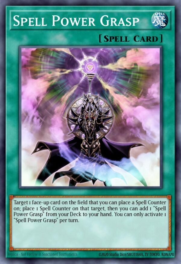 Spell Power Grasp - Spellcaster's Command Structure Deck (Common)