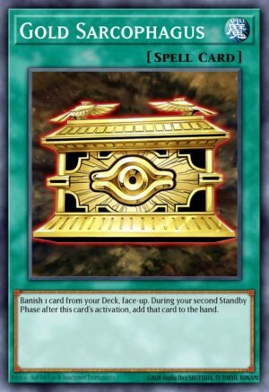 Gold Sarcophagus - Hidden Summoners (Secret Rare)