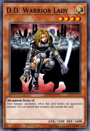 D.D. Warrior Lady - Battle Pack 2: War of the Giants (Mosaic Rare)