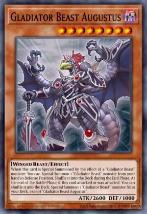 Gladiator Beast Augustus - Primal Origin (Rare)