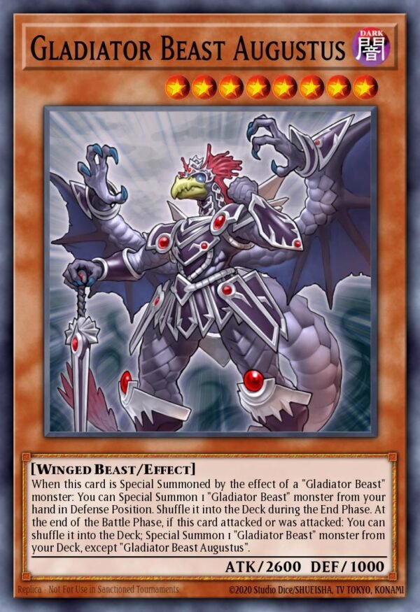 Gladiator Beast Augustus - Primal Origin (Rare)