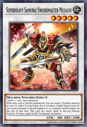 Superheavy Samurai Swordmaster Musashi - 2021 Tin of Ancient Battles (Super Rare)